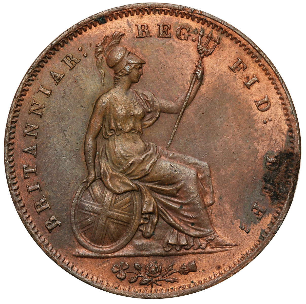 Wielka Brytania. Victoria (1837-1901). Penny, 1853